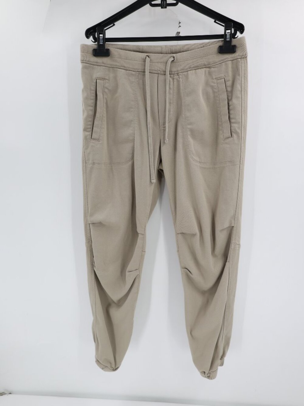 James Perse Pants Women 2 L26 soft drape Utility Joggers Cotton Modal Drawstring